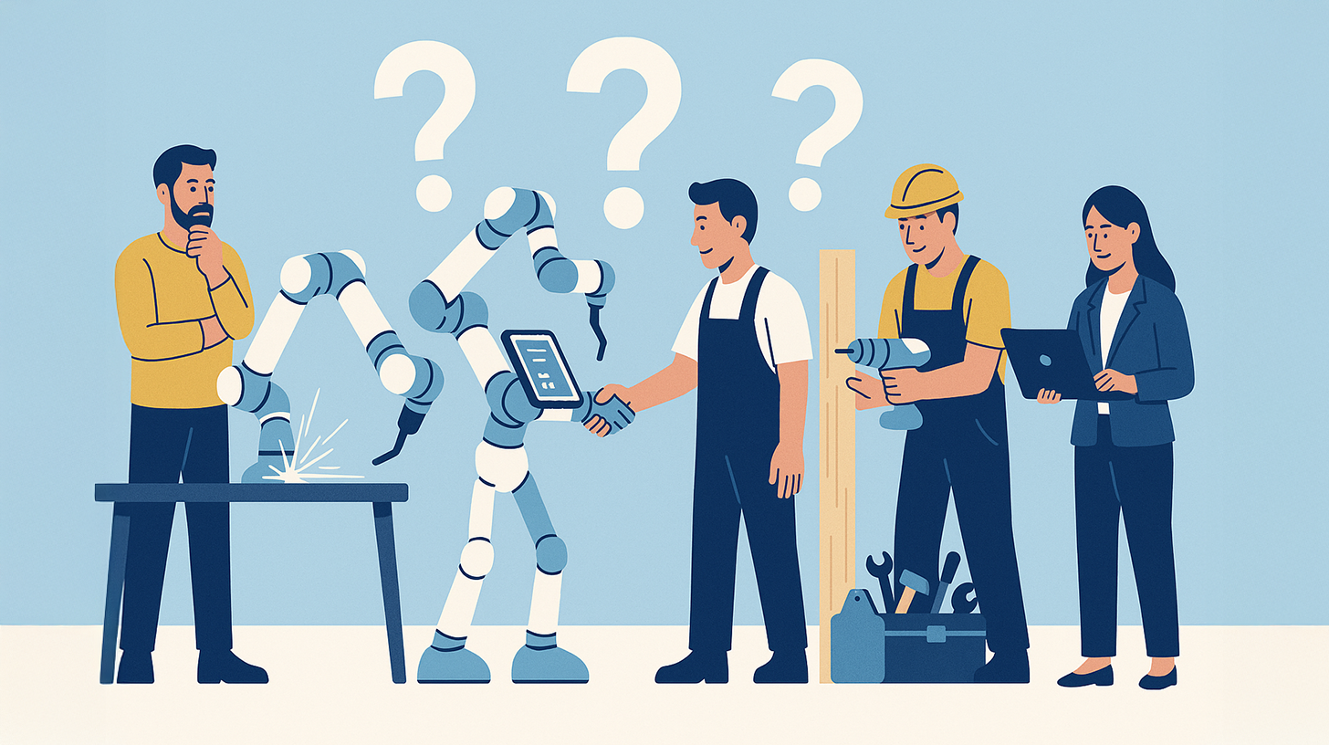 Waarom hanteer almal skielik met kobots in die kunsvlyt en die middelklas? Wat is Cobots4you en hoe help dit?