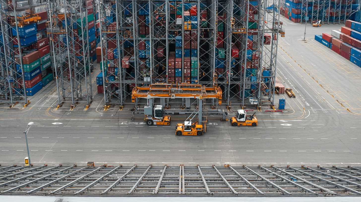 Container High-Bay Storage Containerlösungen: Vom intelligenten Container-Pufferlager zum Logistik-Nervensystem