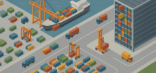 Development of the container terminals: from container yards to fully automated vertical container high-beam bearings