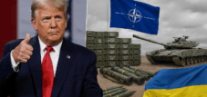 美国总统唐纳德·特鲁姆（Donald Trum）的新美国战略：武器通过北约运送到乌克兰