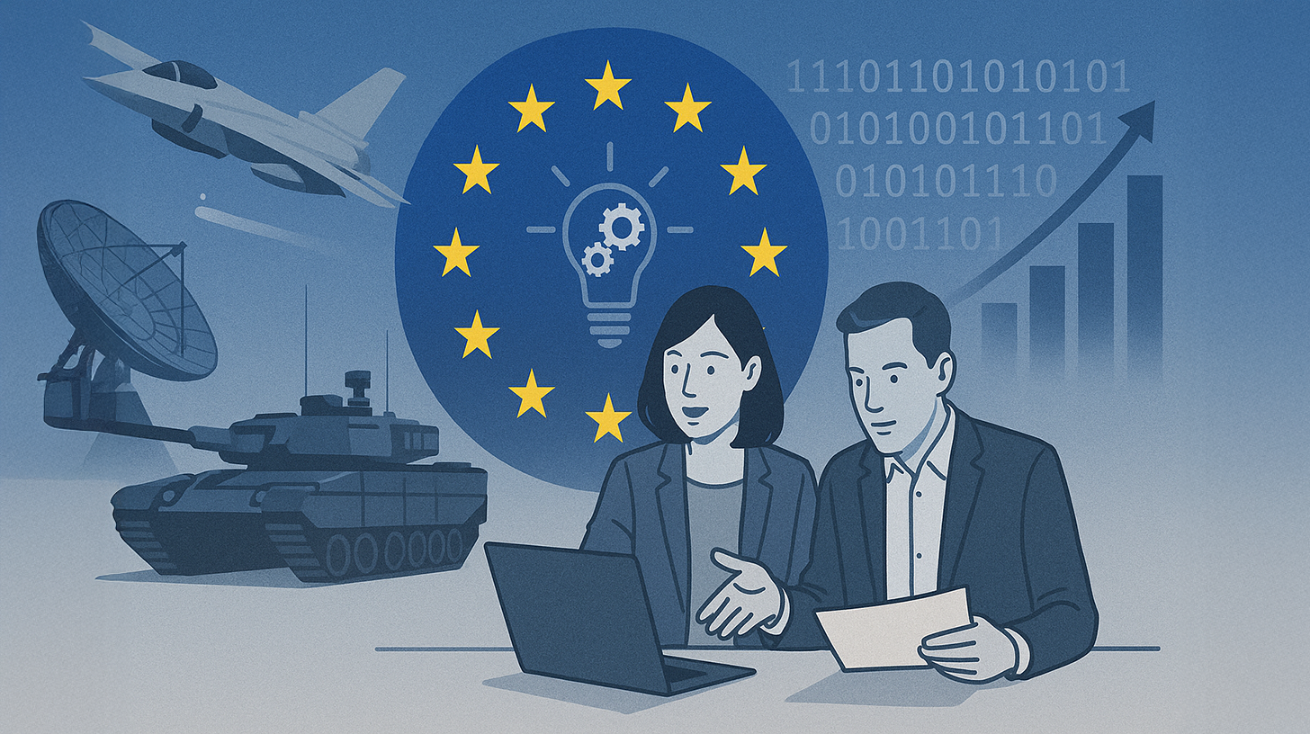 Promoción para la tecnología de doble uso de las PYME y las nuevas empresas: EUDIS  –  Esquema de innovación de defensa de la UE y el Fondo Europeo de Defensa (EVF)