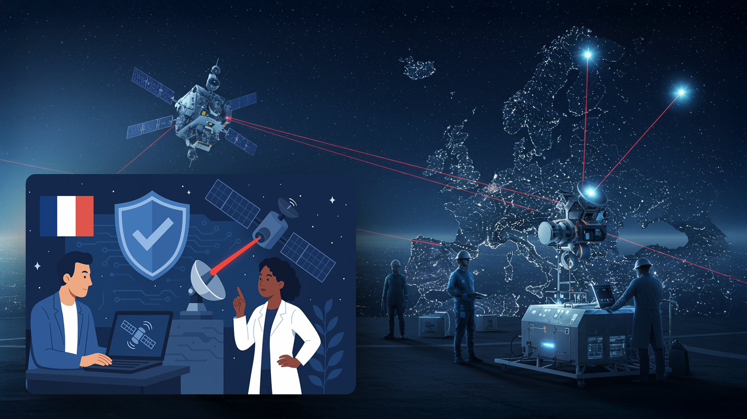 French start-ups: Europe's defense through high technology with laser communication technology as an alternative to Starlink?