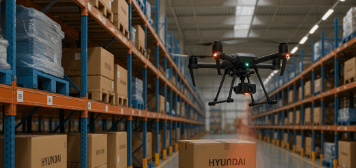 Kein Science-Fiction mehr: Autonome Drohnen erledigen den Lager-Job bei Hyundai: Drohnen verkürzen Inventurzeit um 90 Prozent