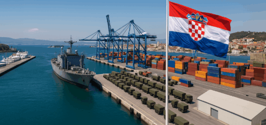 Kroatiens Dual-Use-Logistiksysteme in Split und Rijeka als Schlüsselhäfen für NATO-Operationen im Mittelmeerraum