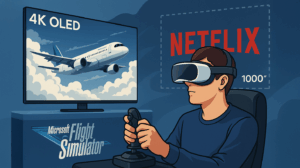 4K-OLED und PC-VR: Play For Dream Brille im Test – Das ultimative Headset für Microsoft Flight Simulator und Netflix auf 1000 Zoll?