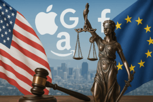 الأحكام الأمريكية وعقوبات الاتحاد الأوروبي: ضربة مزدوجة عبر الأطلسي ضد عمالقة التكنولوجيا! نقطة الأثاث لوادي السيليكون؟