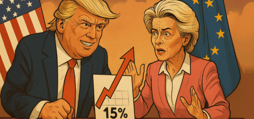 Donald Trump und Ursula von der Leyen – Die 15 % Zolleinigung zwischen EU und USA: Eine umfassende Analyse der Folgen