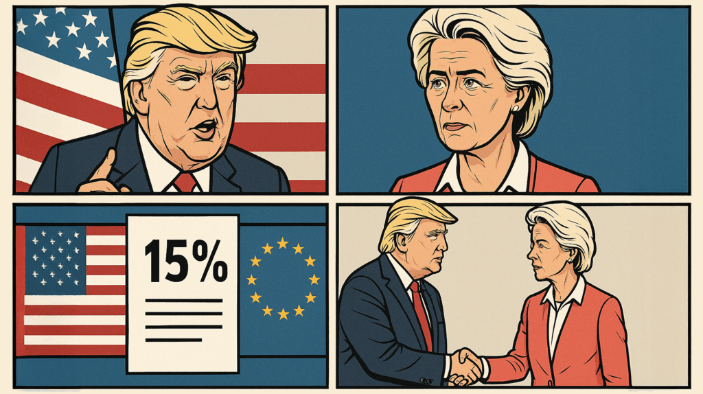 Digitale Ohnmacht: Die geheime Abhängigkeit Europas von US-Digitalriesen – Zoll-Einigung: Sieg und Niederlage – USA und EU