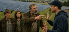 Planned 100 MW solar park of the Tarmstedt municipality (Breddorf municipality) in Lower Saxony