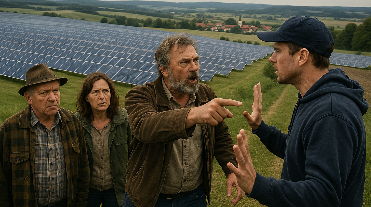 Planowana farma słoneczna o mocy 100 MW w gminie Tarmstedt (gmina Breddorf) w Dolnej Saksonii