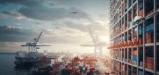 Heavy-duty logistics and port automation: Mega ports need more space  –  vertical storage as the answer