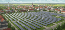 Mega parque solar em Hilden  –  Como uma cidade quer se tornar neutra em termos climáticos: um projeto de 40.000 metros quadrados deve conseguir isso