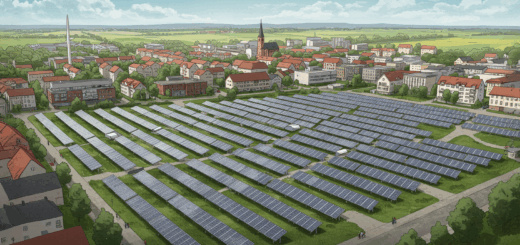 Mega-Solarpark in Hilden – So will eine Stadt klimaneutral werden: Ein 40.000-Quadratmeter-Projekt soll es richten