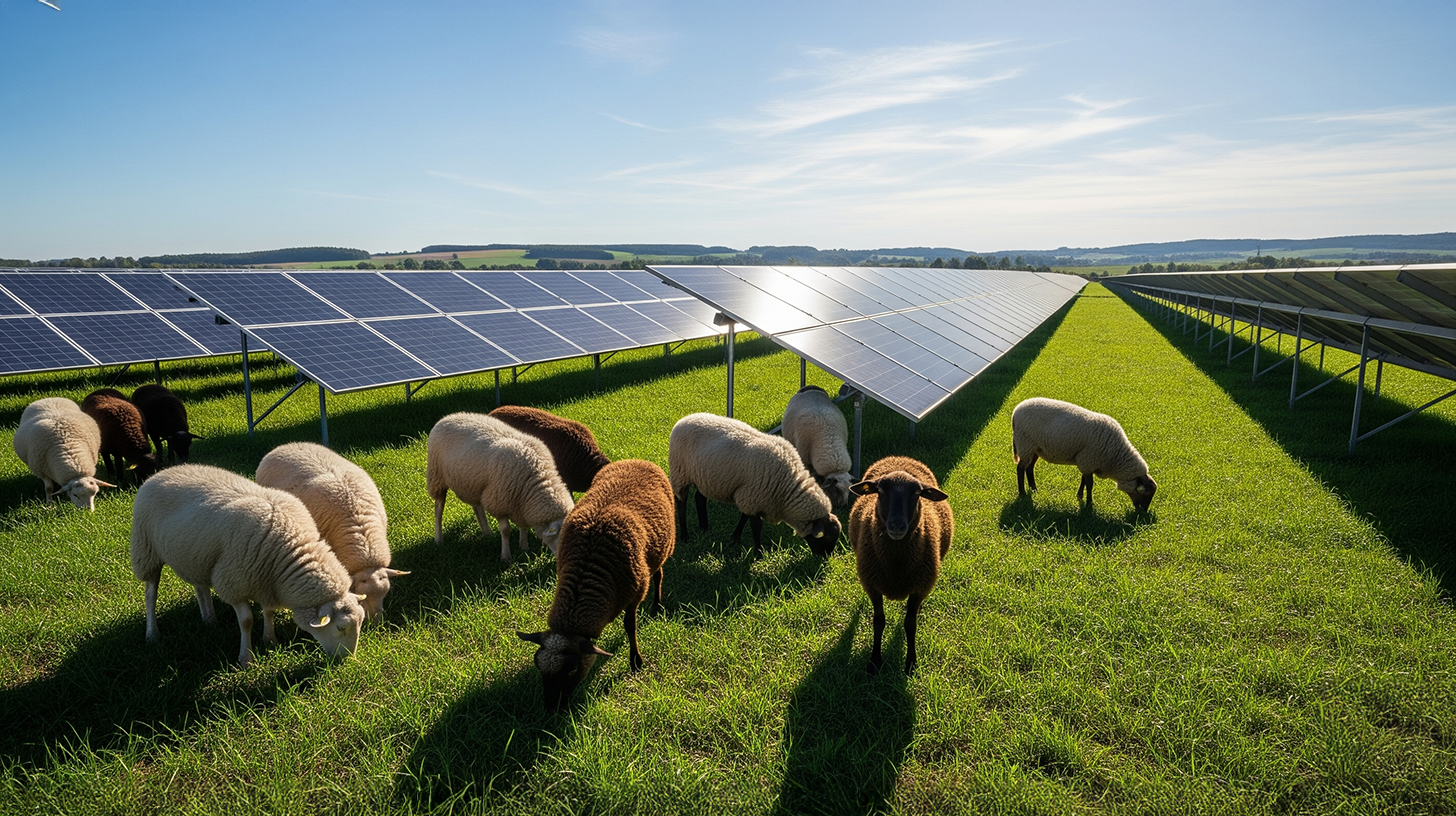Obnovitelné energie v Radevormwaldu: Solární park Heide – Proč nyní 350 ovcí pracuje na energetické transformaci v Severním Porýní-Vestfálsku