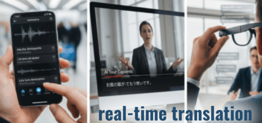 Echtzeit-Transkriptions- und Übersetzungstechnologien: Eine Xpert-Studie von mobilen Apps, Videoplattformen und Smart Glasses