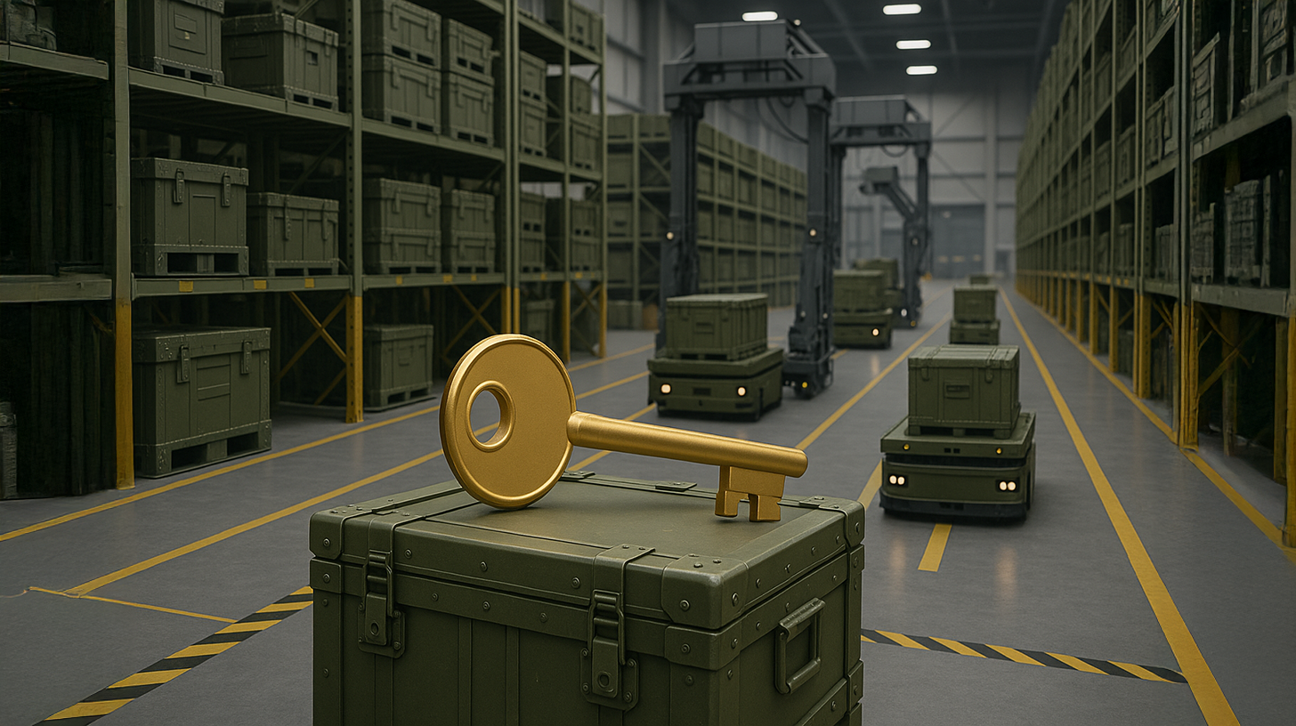 Der Schlüssel zu 'Rearm Europe' ist die automatisierte, militärische (Intra-)Logistik