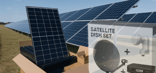 Solaranlagen/Solarpark Click-Paketlösung: Als Paket aufeinander abgestimmt, schneller installiert und bis zu bis zu 30 % günstiger