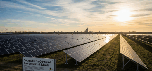 Solarpark Köln-Dünnwald wird Energiestandort der Zukunft – Größte Solaranlage Kölns entsteht