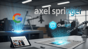 Inteligența artificială în jurnalism: Transformarea radicală la Axel Springer – ChatGPT înaintea Google