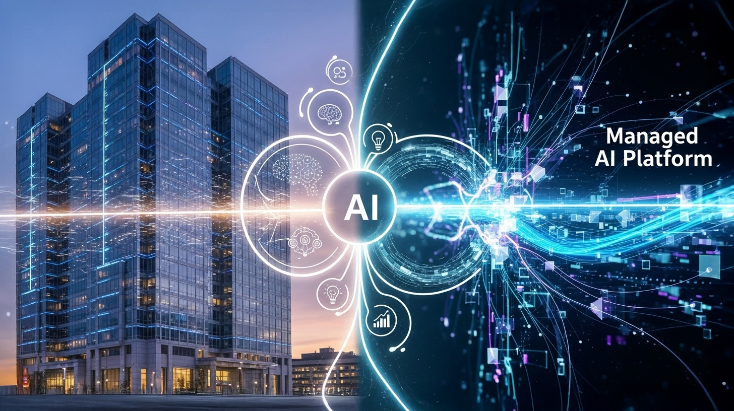Globális pénzügyi szolgáltató telepít egy felügyelt vállalati mesterséges intelligencia platformot: A hosszú projektidőket minimalizálják – 70%-kal gyorsabb, 40%-kal pontosabb