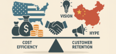 Kosteneffizienz schlägt Vision - Kundenbindung schlägt Hype - Warum USA und China aufpassen müssen