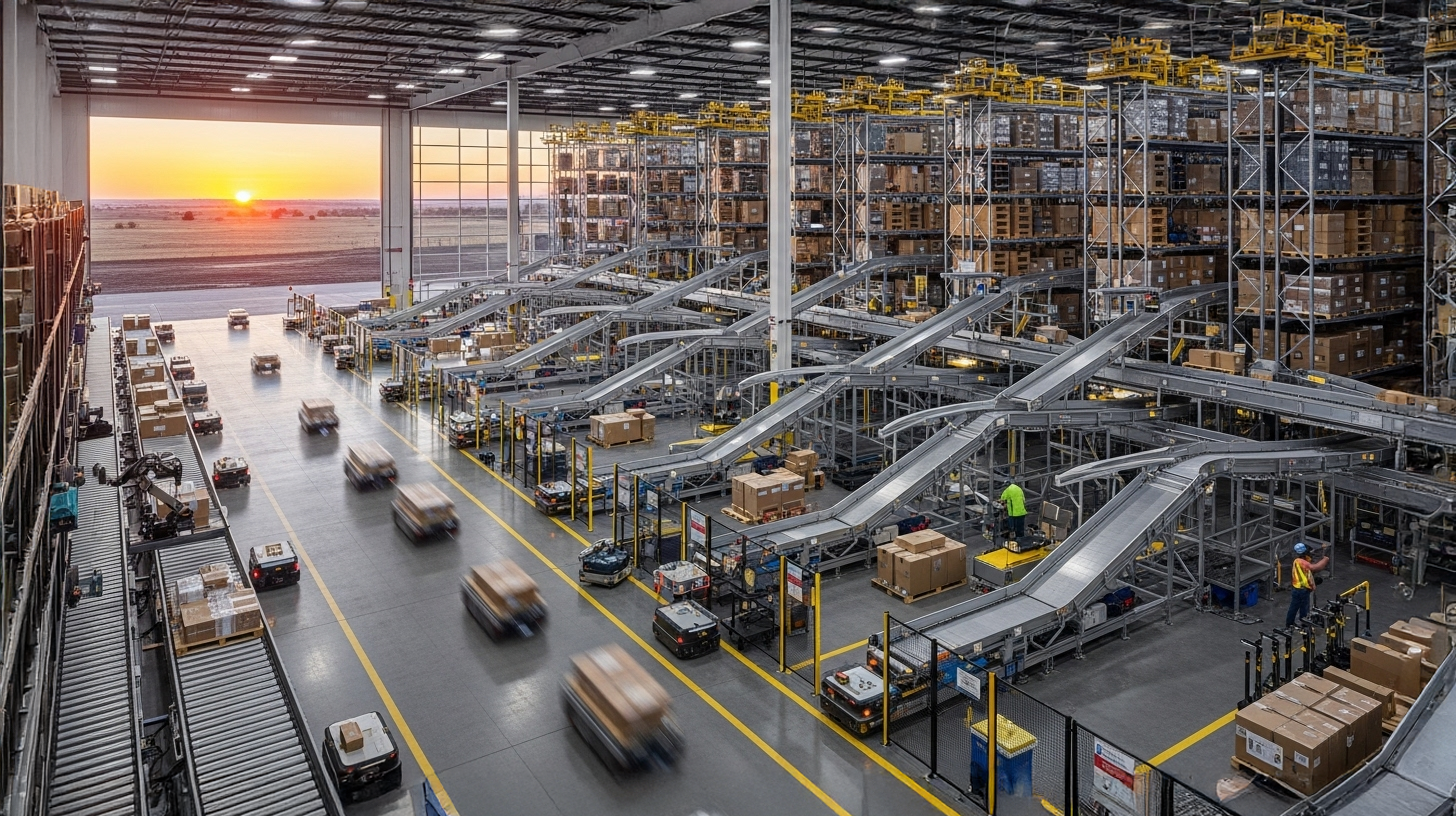 Automatisierte Lager- und Logistiksysteme in Texas – Wachsender Bedarf an modernen Lagerlösungen