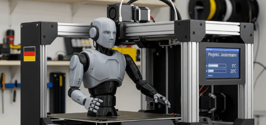 Roboter aus dem 3D-Drucker? Dieses deutsche Projekt macht es für jeden möglich – und bezahlbar