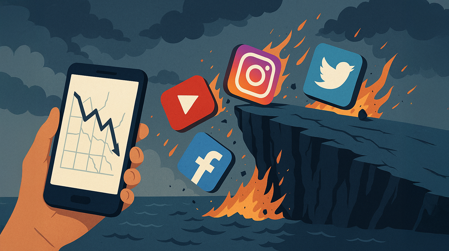 Der große Social-Media-Kollaps: Darum liefert Ihnen Social Media keinen natürlichen Traffic mehr