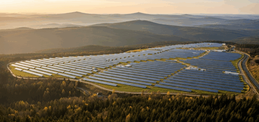 35 Millionen Euro Solarpark im Erzgebirge auf 66 Hektar (Bundesstraße B95) mit 100.000 Modulen in Wiesa geplant