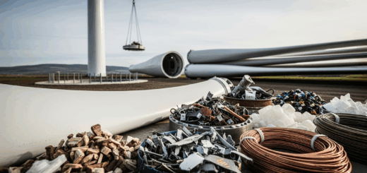 Windkraft im Wandel: Recycling als Chance statt Problem – Was passiert eigentlich mit Windrädern nach ihrem Betrieb?
