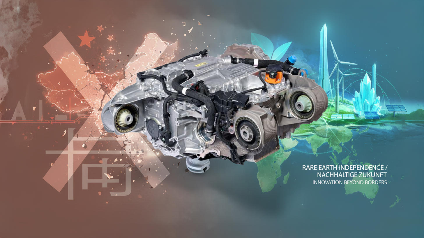 दुर्लभ पृथ्वी तत्वों से रहित विद्युत मोटर: यह जर्मन प्रौद्योगिकी अंततः हमें चीन से स्वतंत्र बनाती है।