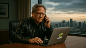 Nvidias strategischer Notruf Das Billionen-Telefonat: Nvidias Wette auf die Zukunft von OpenAI