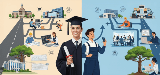 Ausbildung oder Studium: Ein Mythos, Karriere nur über die Uni möglich? Entscheidungswege, Chancen und Karriereperspektiven