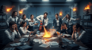 Woran ich erkenne, dass Firmen es nicht schaffen werden: Symptombekämpfung statt Ursachenanalyse – Management by Firefighting