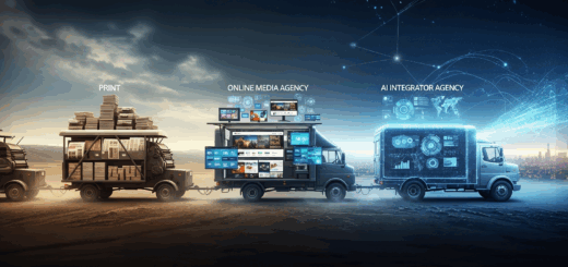 Branchentransformation: Die digitale Online-Karawane zieht weiter – Von Print zu Online-Medienagentur zu KI-Integrator-Agentur