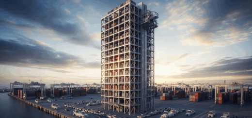 Ein Hochhaus für Container? Schluss mit Chaos im Hafen: Diese geniale Technologie verdreifacht die Kapazität und Geschwindigkeit