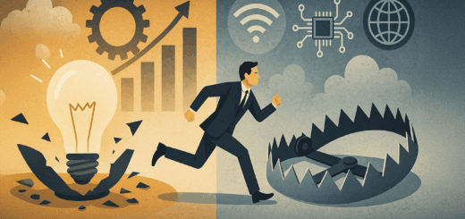 Die Innovation-Paradoxie der Gegenwart: Wenn Fortschritt zur Falle wird - Von kreativer Zerstörung zu digitaler Lähmung