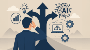 Entscheidungsfindung und Entscheidungsfindungsprozesse für KI in Unternehmen: Vom strategischen Impuls zur praktischen Implementierung