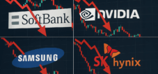 Softbank notuje dwucyfrowy spadek, Nvidia upada, Samsung i SK Hynix ponoszą szok: USA wycofują zgody z Chin