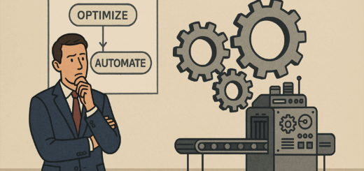Der größte Denkfehler deutscher Manager: Warum „erst optimieren, dann automatisieren“ Ihr Unternehmen lähmt