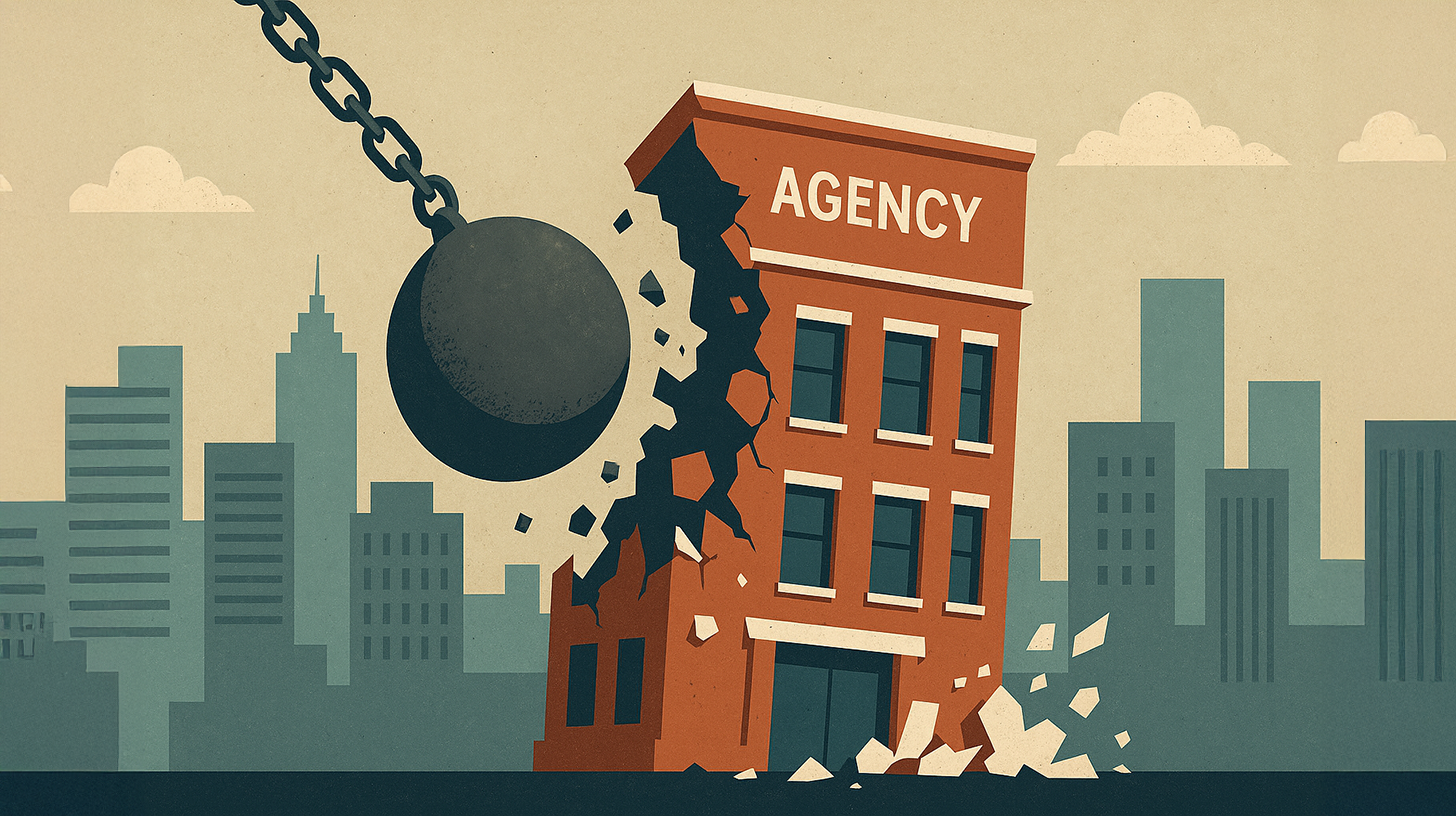 Die große Marktbereinigung: Eine Zäsur für die deutsche Kreativwirtschaft – Warum das klassische Agentur-Modell jetzt endgültig implodiert