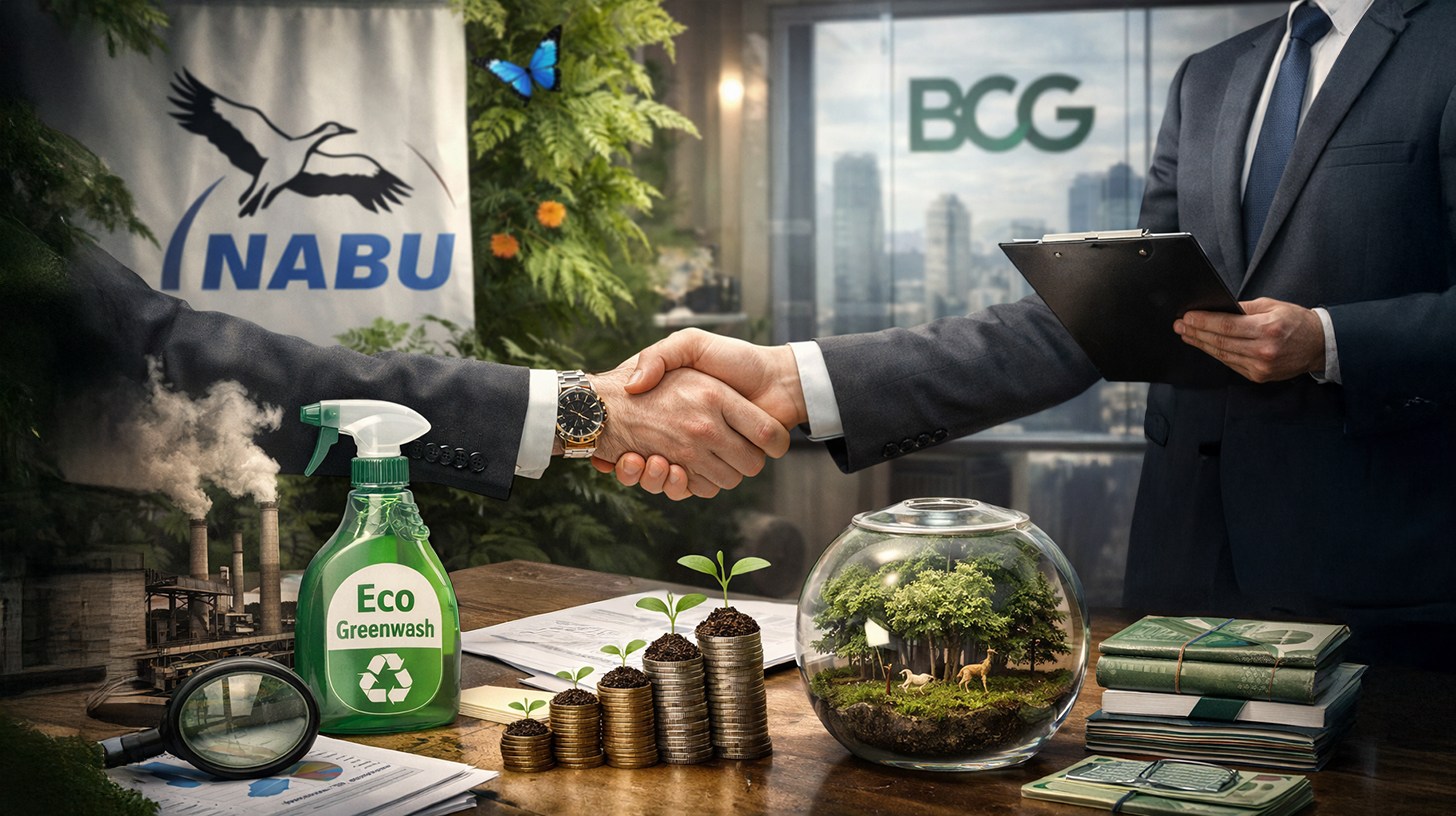 Gerade gefunden und analysiert: NABU & BCG – Die Institutionalisierung des Greenwashing im Namen der Biodiversität