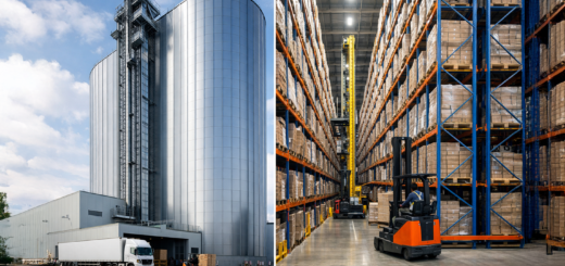 Siloz sau hală pentru depozit cu rafturi înalte? Întrebarea crucială în construcții pentru companiile de logistică la începutul noului an fiscal