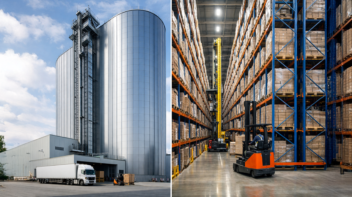 Silo oder Halle für Hochregallager? Die entscheidende Bau-Frage für Logistiker zum Start des neuen Wirtschaftsjahres