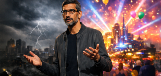 Sundar Pichai zwischen zwei Welten – Wie Google-CEO die Branche warnt und trotzdem weitermacht