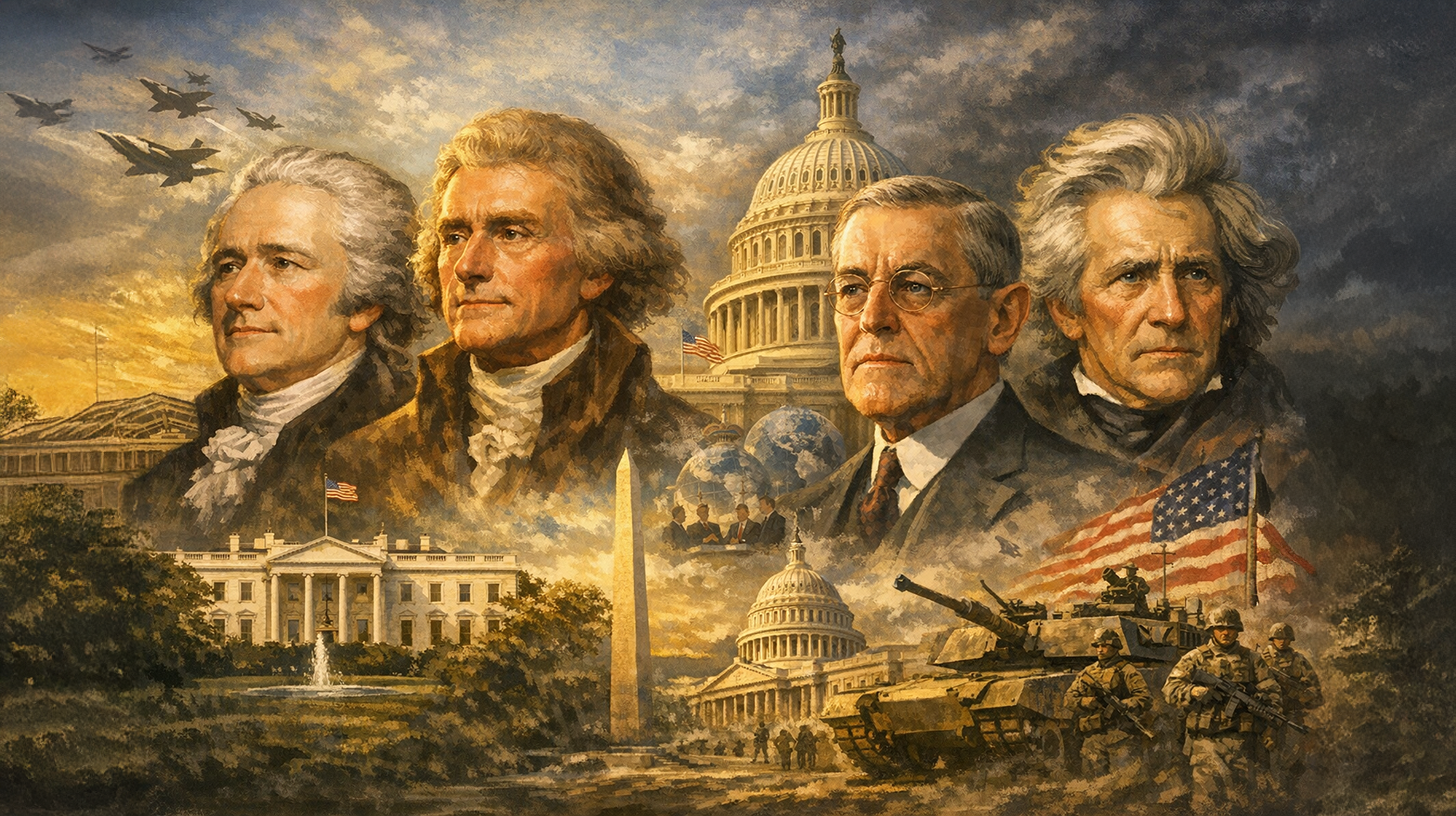 USA verstehen | Die Architektur der amerikanischen Macht: Wie vier Denkschulen Washingtons Kurs bestimmen