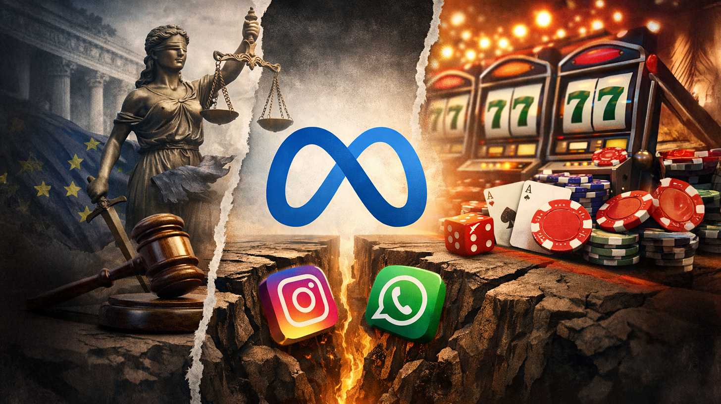 Meta ⚖️ tussen mededingingsrecht en beschuldigingen van gokken 🎲: Verliest  het bedrijf nu Instagram en WhatsApp? 🤔