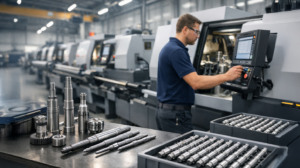 Auftragfertiger und Lohnfertiger („verlängerte Werkbank“) für Langdrehteile, Präzisionsdrehteile und CNC-Langdrehteile