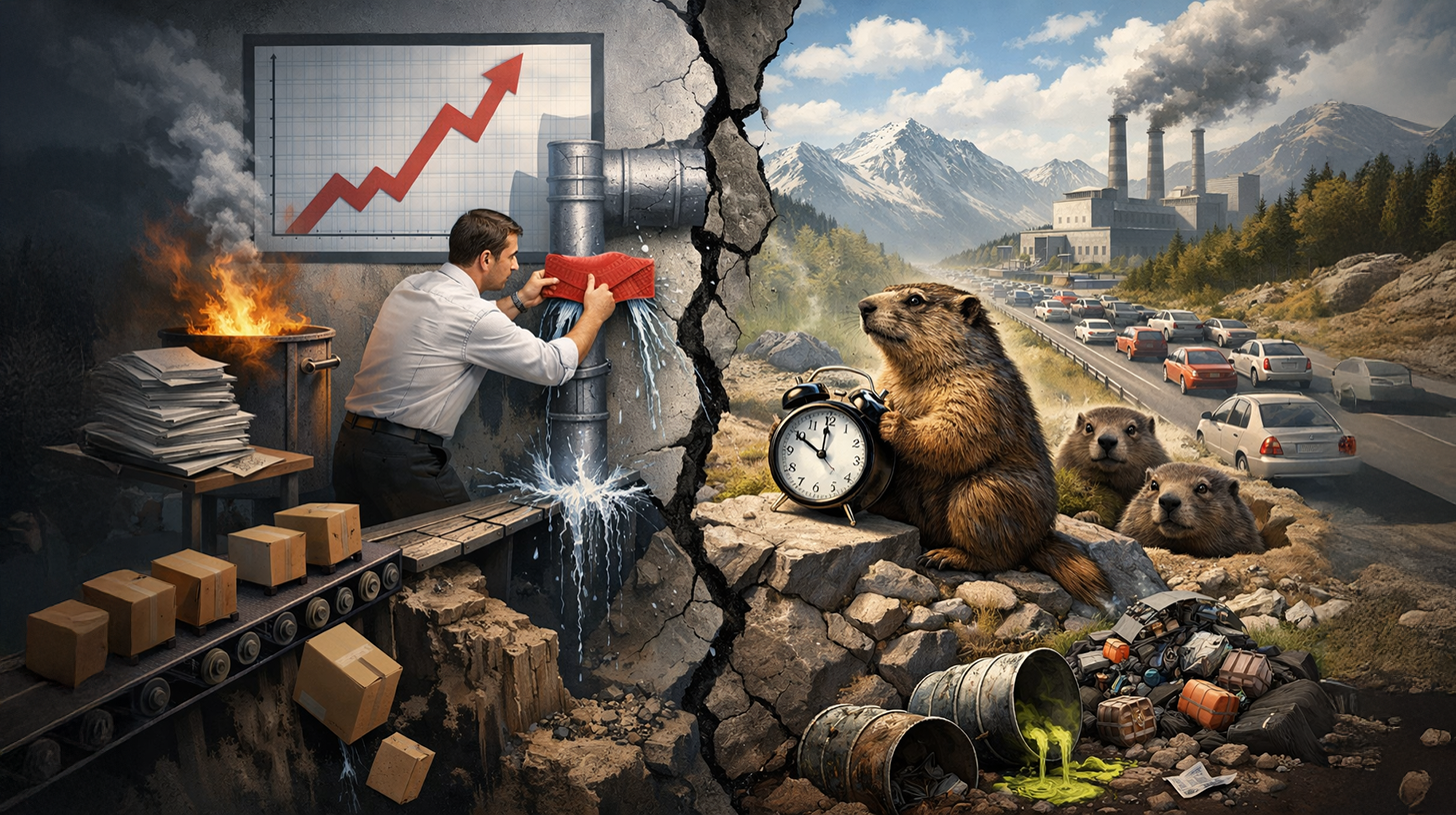 🤔 Wanneer oplossingen problemen worden | Suboptimalisatie en het Groundhog  Day-syndroom 🔄: Oplossingen die mislukken – Geen probleemoplossing, maar  verplaatsing ➡️