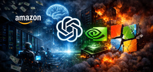 アマゾンのOpenAIへの500億ドルの投資:NVIDIAへの正面攻撃とマイクロソフトへの痛烈な後退